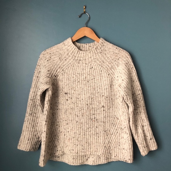 Madewell Donegal Northfield Mockneck Sweater Small - Picture 3 of 7